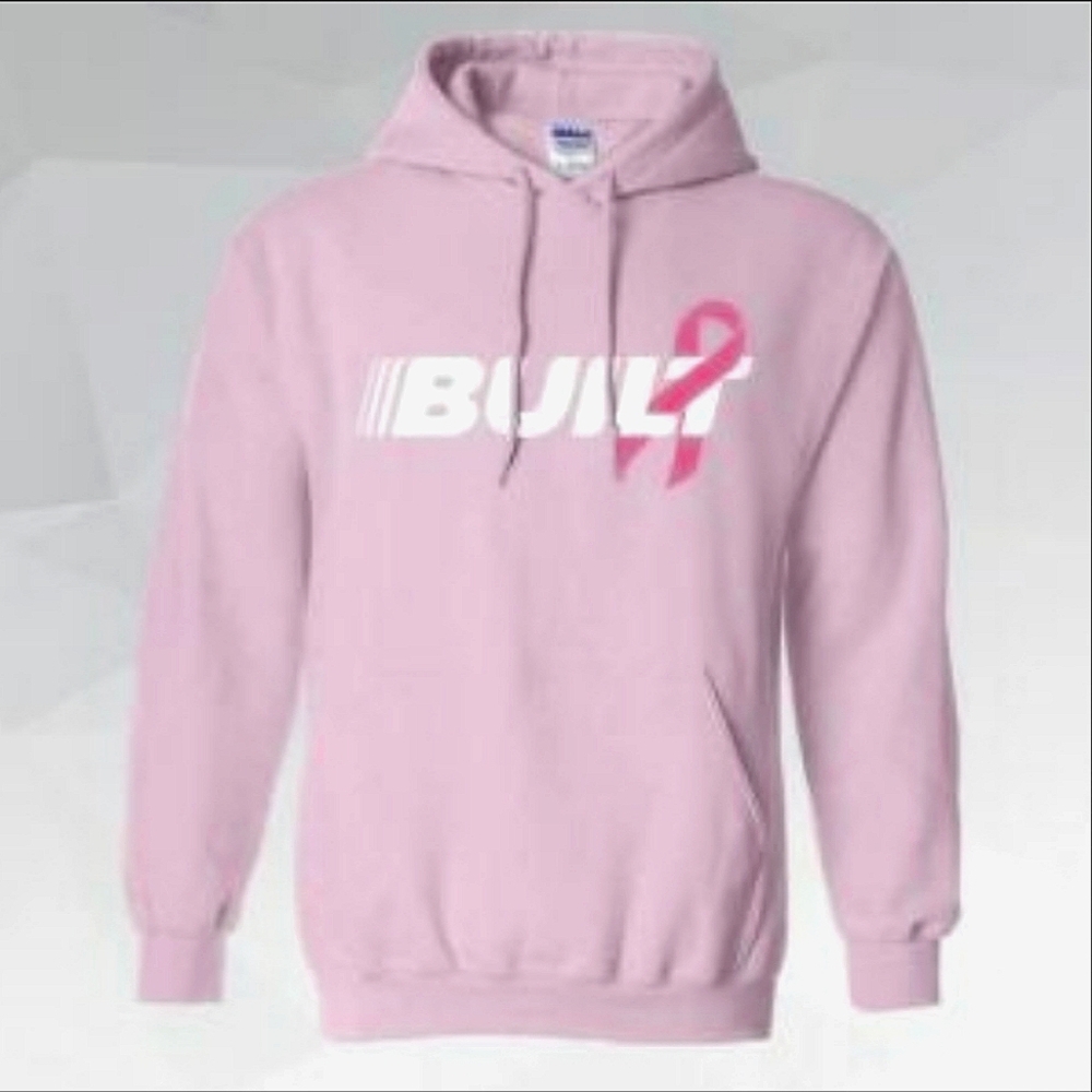 Built Pink Ribbon Hoodie